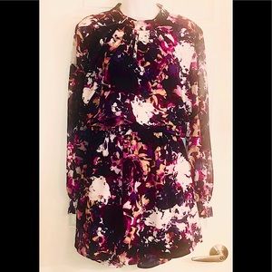 FLORAL PRINT PLUS SIZE BLOUSE